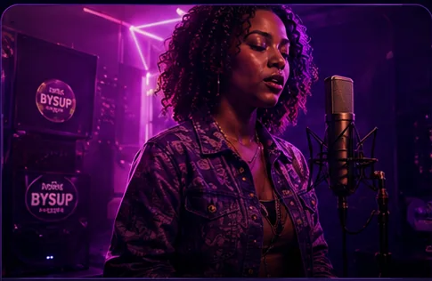 Portrait musique — session studio
